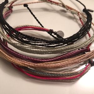 Lot of 5 Pura Vida Bracelets in Good Condition